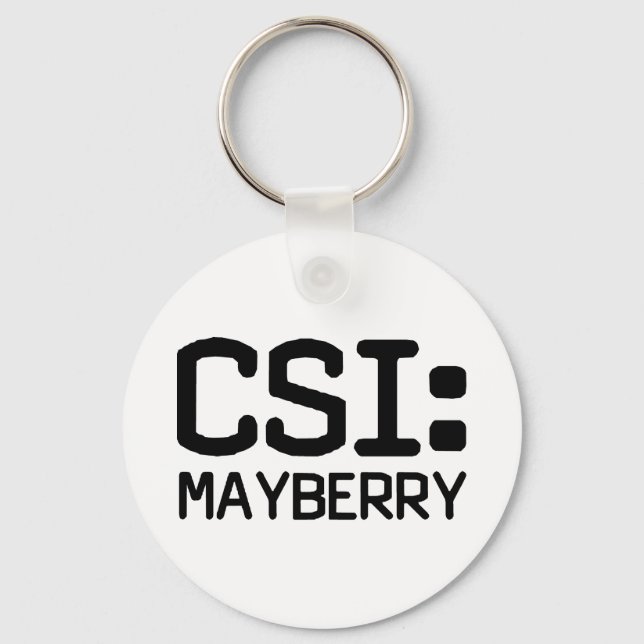 Chaveiro CSI Mayberry (Frente)