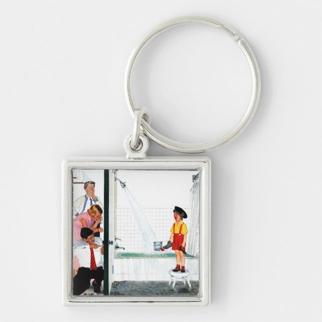 Chaveiro Cuba de transbordamento (Frente)