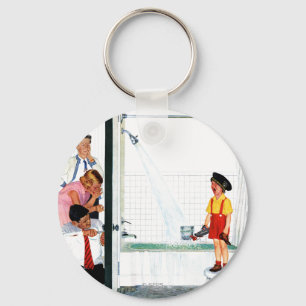 Chaveiro Cuba de transbordamento