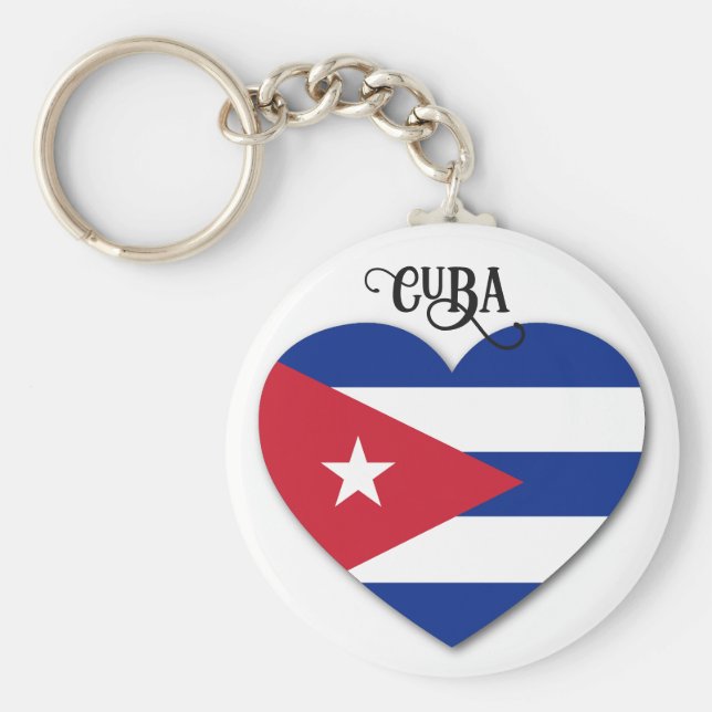 Chaveiro Cuba Love (Frente)
