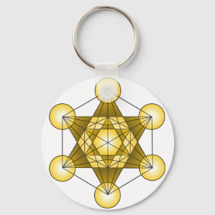 Chaveiro Cubo de Metatron
