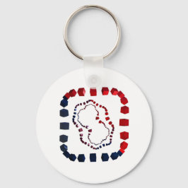 Chaveiro Cubo de três vias