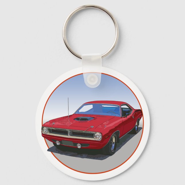 Chaveiro Cuda Coupe 1970 (Frente)