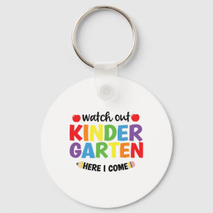 Chaveiro Cuidado Jardim de Infância Aqui Vou Eu Kinder Volt