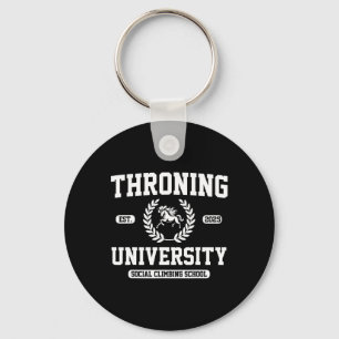 Chaveiro Cultura Universitária de Trono Sátira Subida Socia