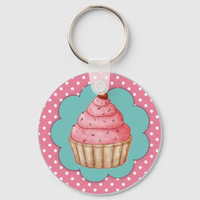 Chaveiro cupcake (Frente)