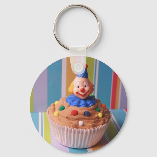 Chaveiro Cupcake de Fluxo Retroativo (Frente)