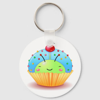 Chaveiro Cupcake Ladybug