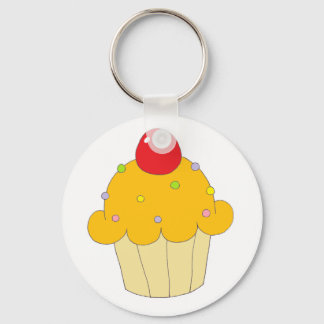 Chaveiro Cupcake Laranja
