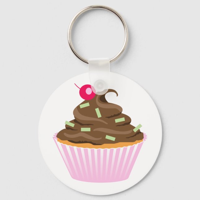 Chaveiro Cupcake rico (Frente)