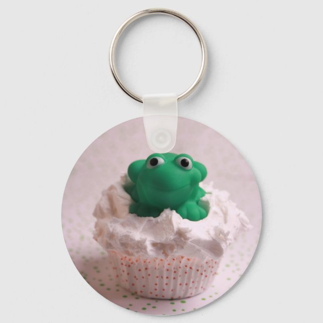 Chaveiro Cupcake sapo (Frente)