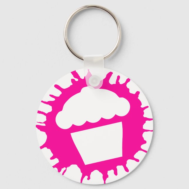Chaveiro cupcake splatz (Frente)
