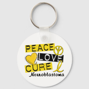 Chaveiro Cura Neuroblastoma do amor da paz