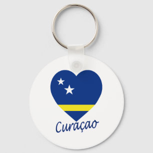 Chaveiro Curaçau embandeira o coração