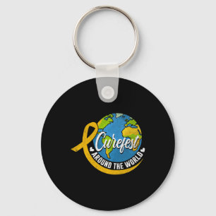 Chaveiro Curefest Em Torno Do Cancer Mundial Da Infância