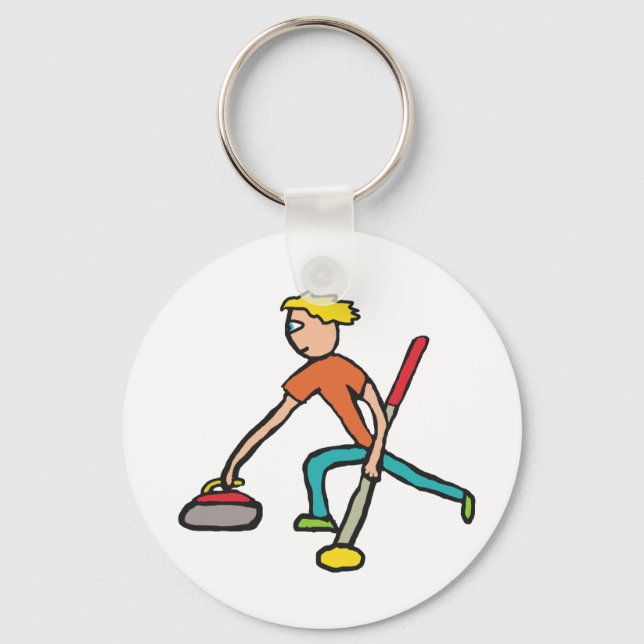 Chaveiro Curling (Frente)
