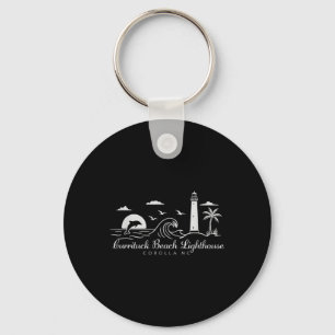Chaveiro Currituck Beach Lighthouse Corolla Carolina do Nor