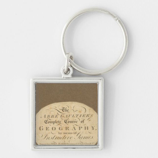 Chaveiro Curso completo de geografia (Frente)