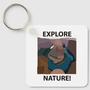 Chaveiro Curva do Horseshoe Bend Explorar a Natureza Horses