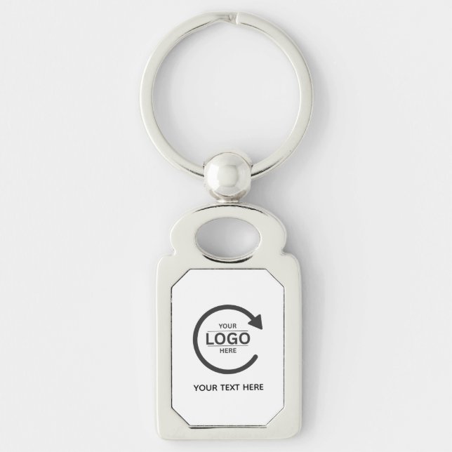Chaveiro Custom Business Brand Logo (Frente)