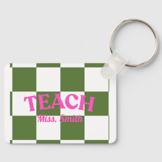 Chaveiro Custom Cute Teach Keychain