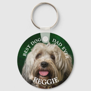 Chaveiro Custom Dog Dad Tibetan Terrier
