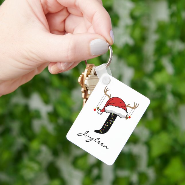 Chaveiro Custom Family Holiday Keychain for Mom or Dad (Mão)