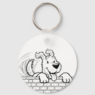 Chaveiro Custom gel mouse pad with a dog design