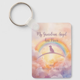 Chaveiro Custom Labrador Retriever Pet Loss Keychain