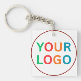 Chaveiro Custom Logo Keychain for Business Branding