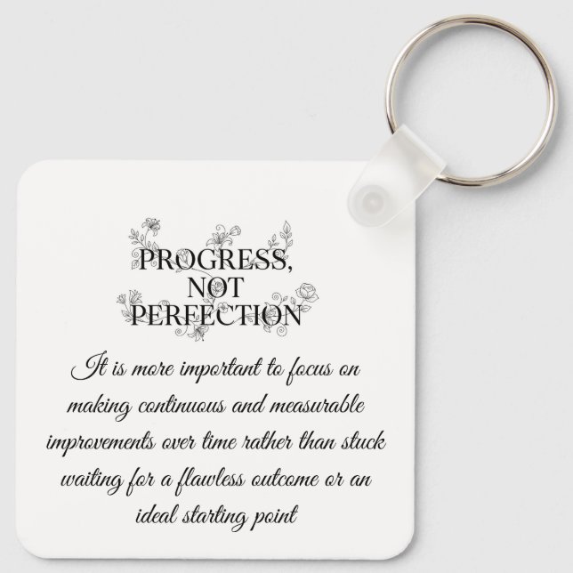 Chaveiro Custom Motivational Keychain (Verso)