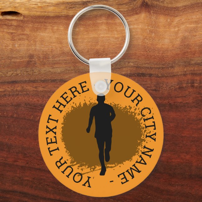 Chaveiro Custom mud run event keychain gift (Frente)