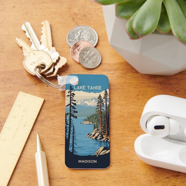 Chaveiro Custom Name Lake Tahoe (Mesa)