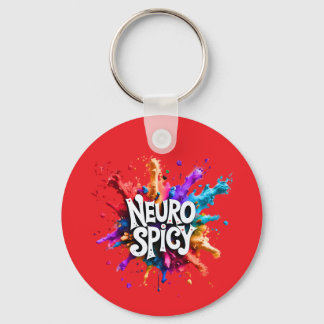 Chaveiro Custom / Personalised NEUROSPICY neurodiversity
