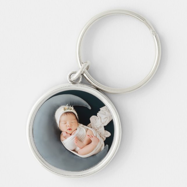 Chaveiro Custom photo keepsake precious baby (Frente)