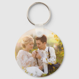 Chaveiro custom photo wedding keepsake 