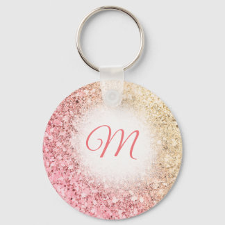 Chaveiro Customizable Monogram Letter  keychain