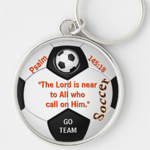 Chaveiro customizável cristão do futebol SEU TEX