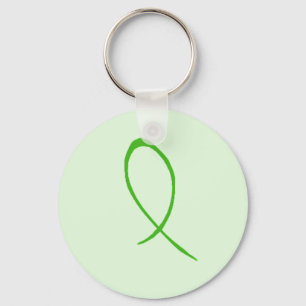 Chaveiro customizável da fita verde
