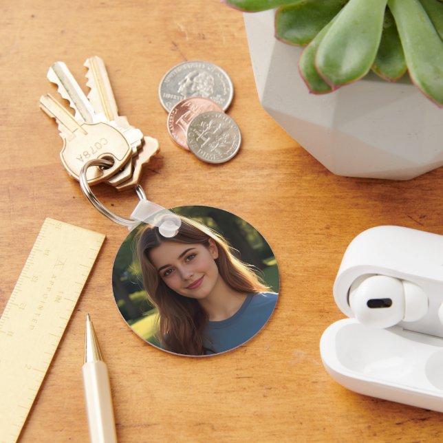 Chaveiro Customized with two photos (Mesa)