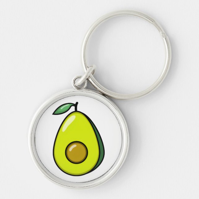 Chaveiro Cute Avocado (Frente)