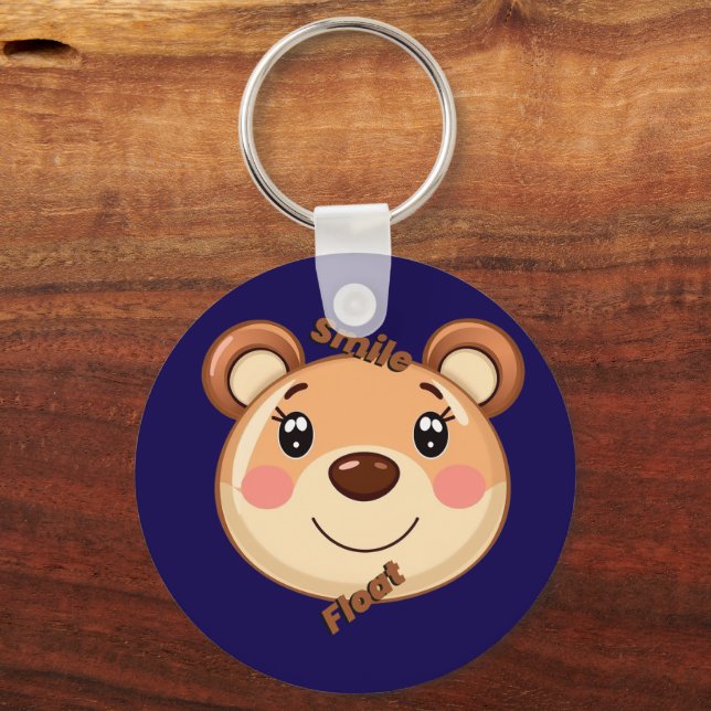 Chaveiro Cute Bear Smile (Frente)