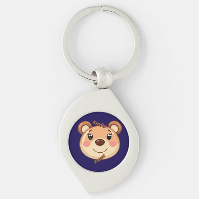 Chaveiro Cute Bear Smile (Frente)