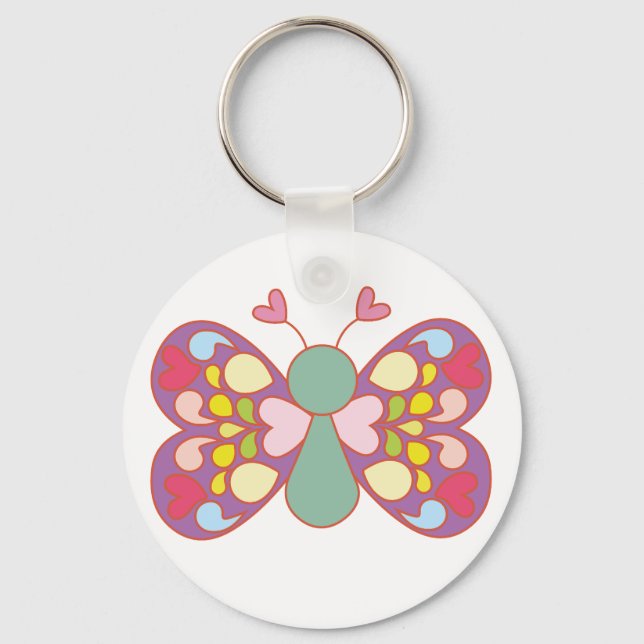 Chaveiro Cute butterfly (Frente)