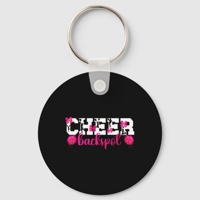 Chaveiro Cute Cheer Ckspot Cheerleading Ckspot  (Frente)