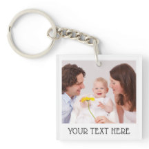 Cute Custom Photo & Name Text Acrylic