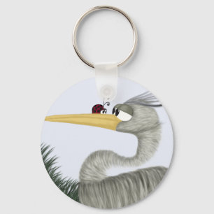 Chaveiro Cute Heron e Ladybug