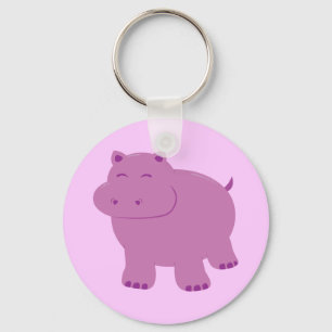 Chaveiro Cute Hippo