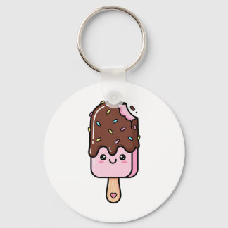 Chaveiro Cute Kawaii Smiling Popsicle