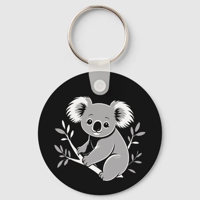 Chaveiro Cute Koala (Frente)